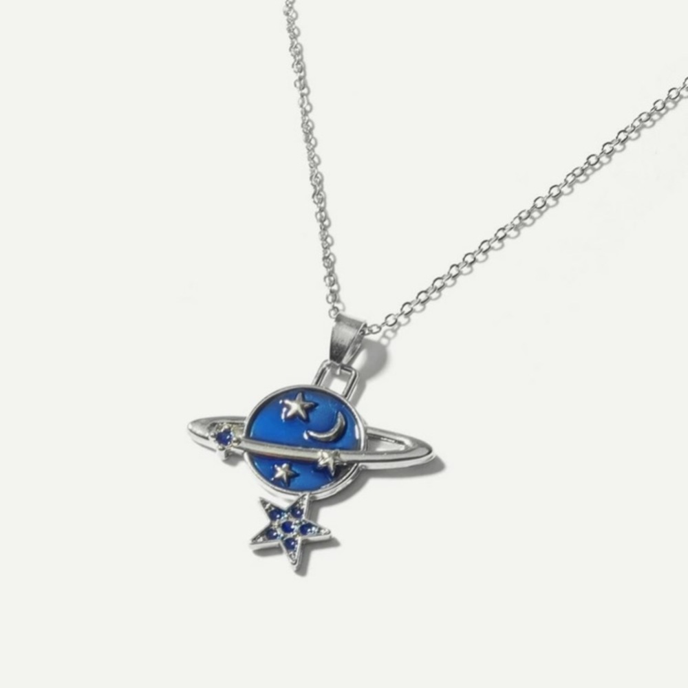 Planet necklace